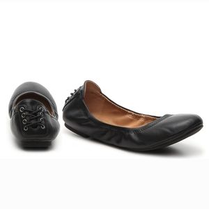 Lucky Brand Echo Ballet Flats, black, size 8.5